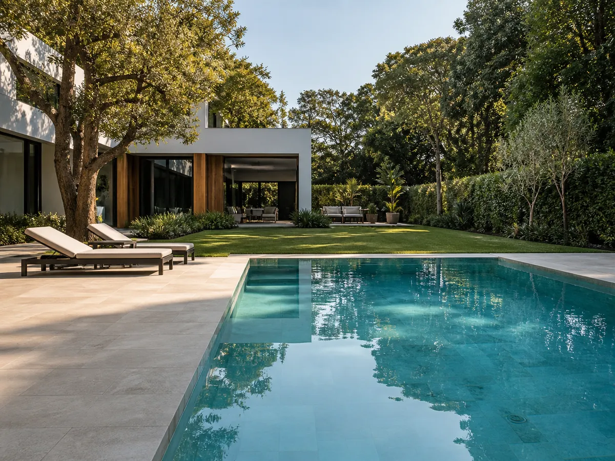 Reforma integral de piscina con gresite novo