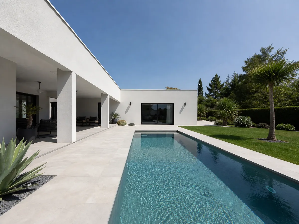 Piscina antes de reformar